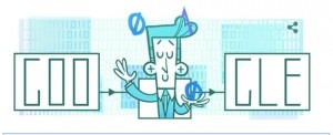 Bilgi Kuramının babası Claude Shannon doodle oldu